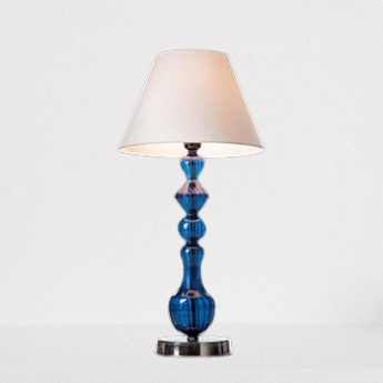Blue table lamp