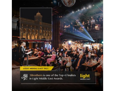 3Brothers is one of the Top 4 finalists in Light Middle East Awards